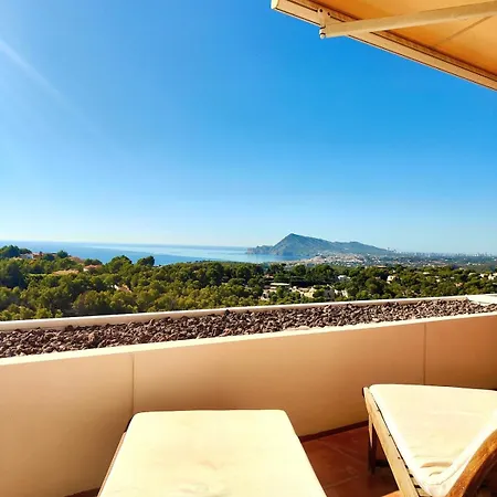 With Panoramic Views Of Bay * Altea